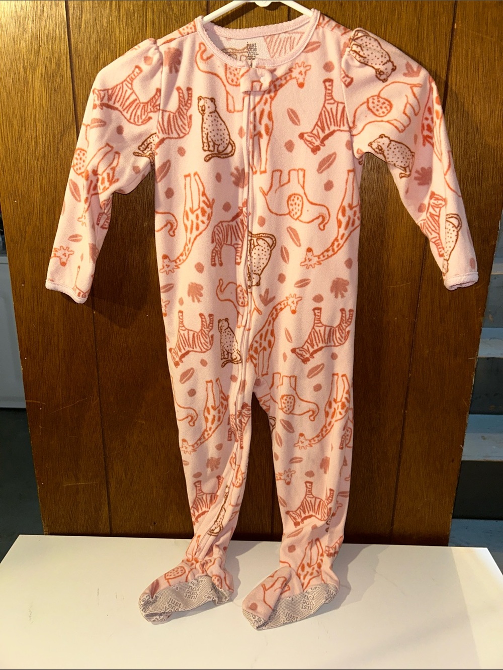 5/$20 Carter's | Safari Animal Footed Pajamas